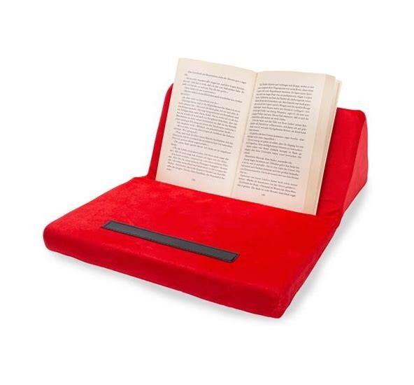 Lesekissen Für Entspanntes Lesen, Rot