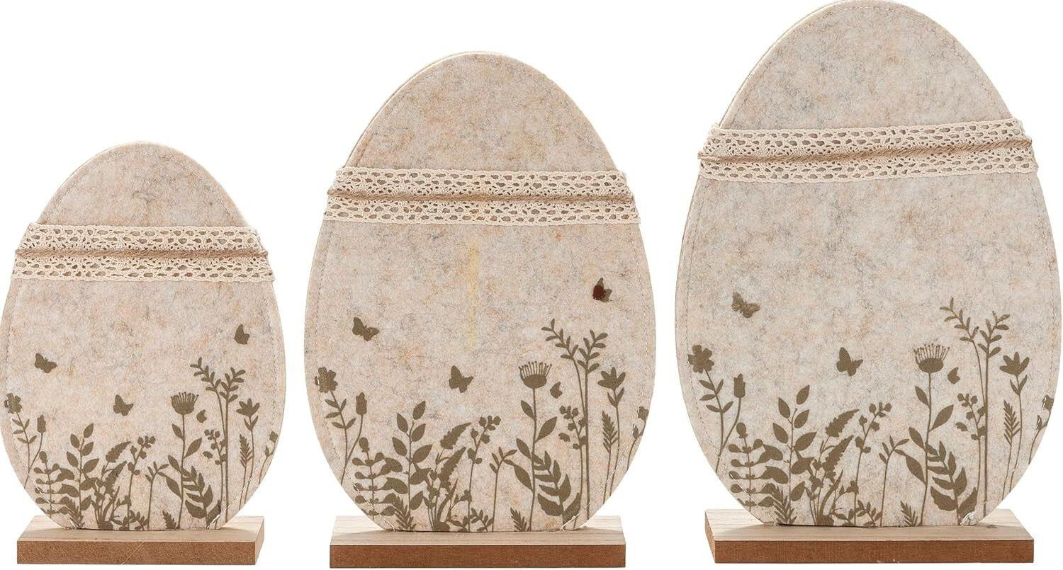 Dekofigur Ostereier Uovo 3er-Set
