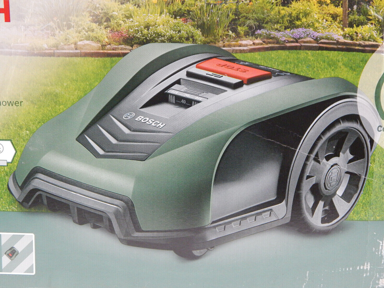 Mähroboter Bosch Home and Garden Indego S+ 400 Rasenmäher geeignet für 400m²