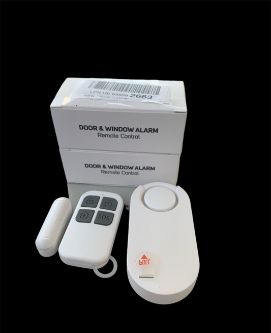 Shackcom 2 mal Fensteralarm Türalarm Selbstklebend Alarm Fenster 130d