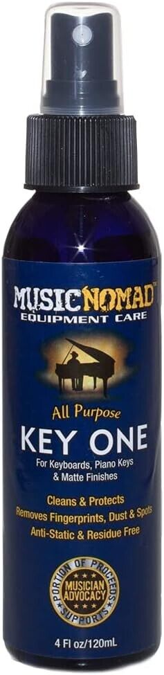 MusicNomad MN131 All Purpose Key One Cleaner, for Keyboards, MIDI Keyboard Contr