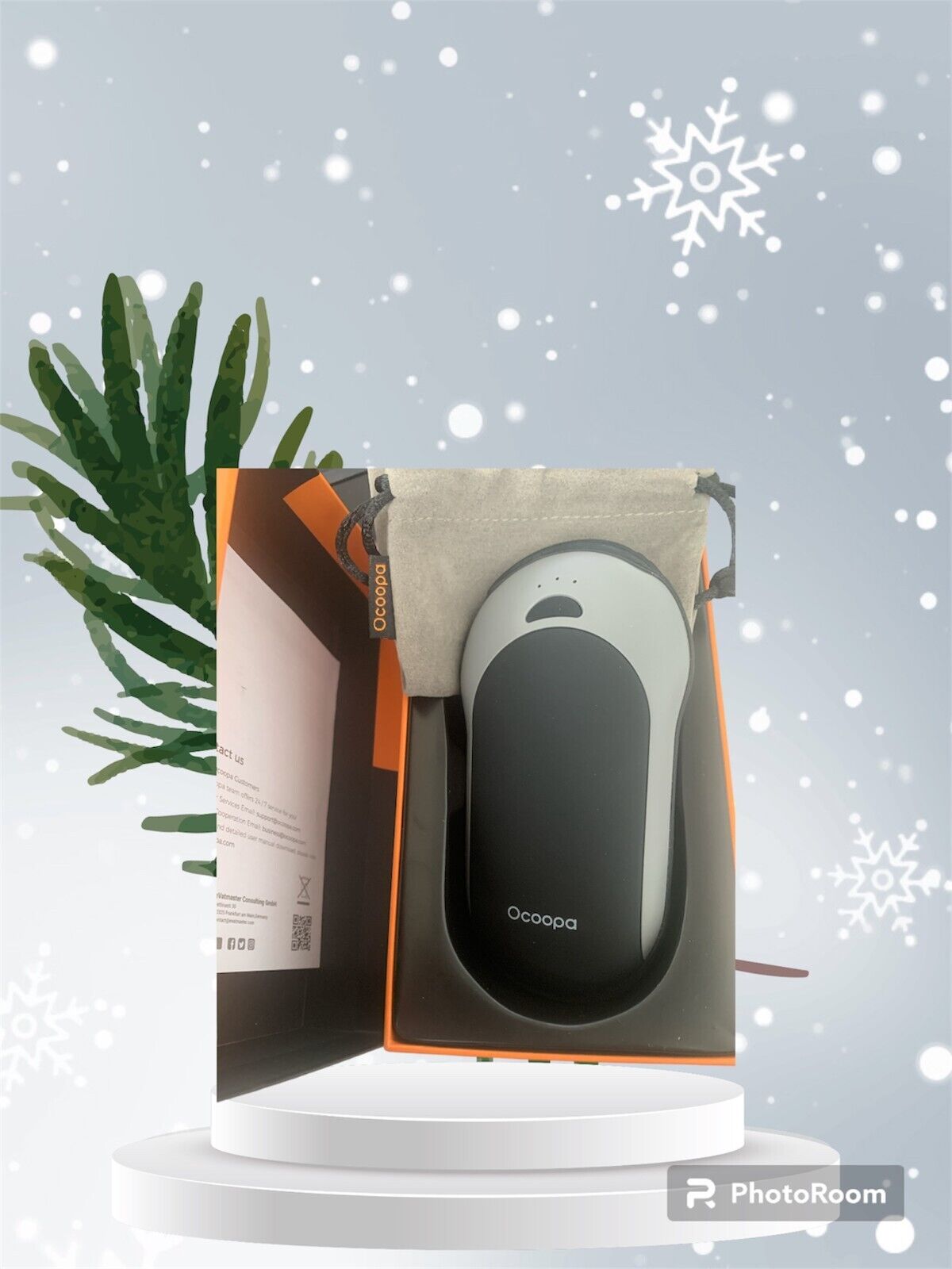 OCOOPA Handwärmer PD Schnelllade Powerbank 10000mAh wiederaufladbare Handwärmer