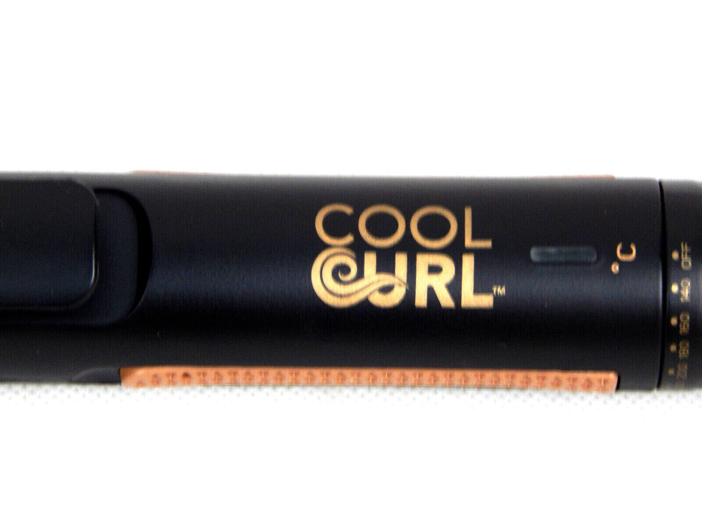 Roxy Cool Curl Lockenstab & Glätteisen mit genialem Cool Blast Finish in Schwarz