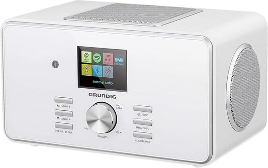 Grundig GIR1080 DTR 6000 X All-In-One“ Radio, White, Weiß