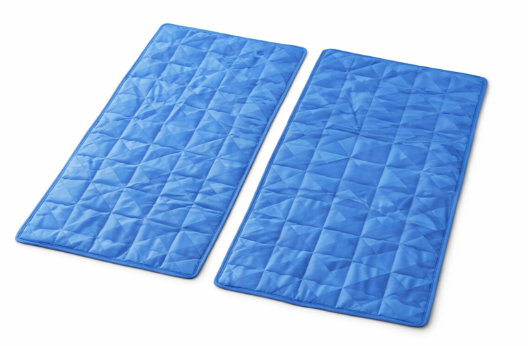 Kühlmatte 2er Set Bett Sofa Kühlauflage Sommer Hitze Home Office