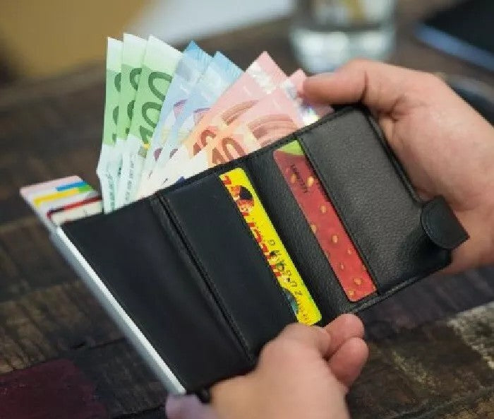 Card Guard Herren Geldbeutel RFID geschützt Geldbörse Portemonnaie Brieftasche