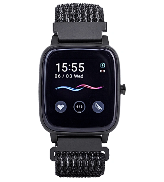 Fitnessuhr mit Körpertemperaturmessung Aktivitätstracker Touch Fitness Armband