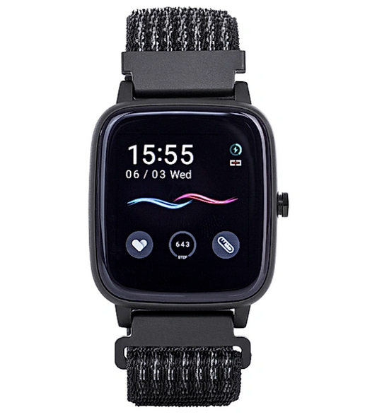 Fitnessuhr mit Körpertemperaturmessung Aktivitätstracker Touch Fitness Armband