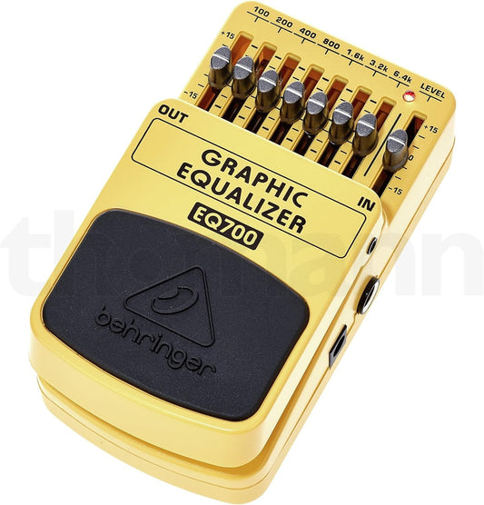 Behringer Grafischer Equalizer EQ700 Ultimativer grafischer 7-Band-Equalizer
