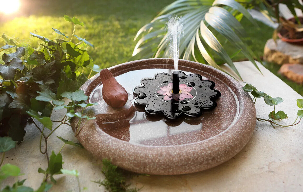 Solar-Wasserspiel Seerose für den Teich Wasserspiel Wasser Spiel