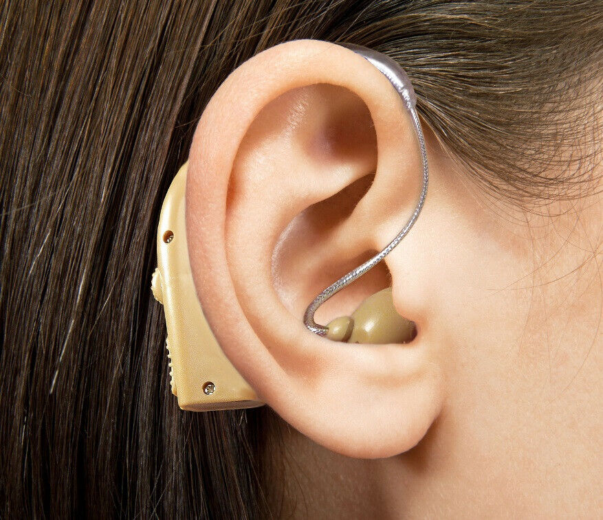 Micro EAR Hörhilfe Hörverstärker Wiederaufladbar Verstärker Senioren 2er Set