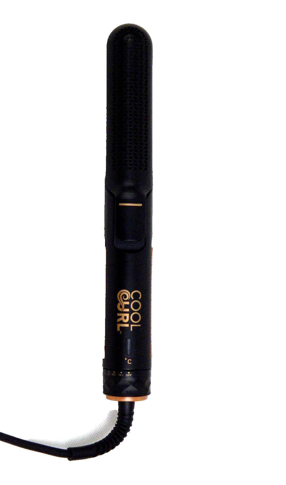 Roxy Cool Curl Lockenstab & Glätteisen mit genialem Cool Blast Finish in Schwarz