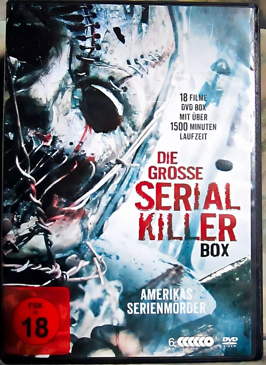 Die große Serienkiller-Box - 18 Filme  6 DVD's/NEU/OVP FSK 18