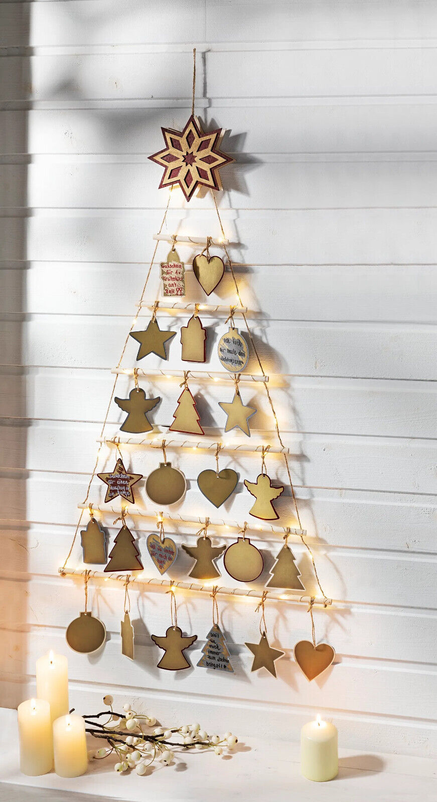 DIY-Adventskalender mit 24 Rubbelkarten Advent Weihnachten Advent-Kalender