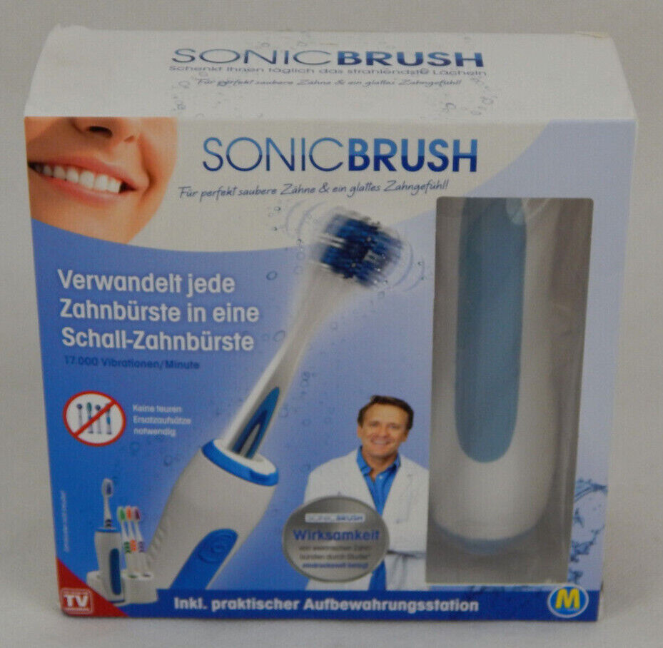 Sonic Brush Verwandelt jede Zahnbürste in eine Schall-Zahnbürste