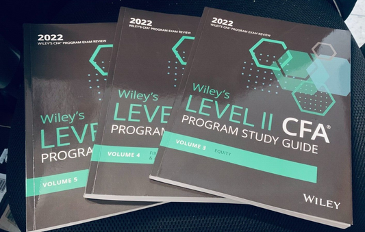 Wiley's Level II CFA Program Study Guide 2022: Complete Set Vilume 3/4/5