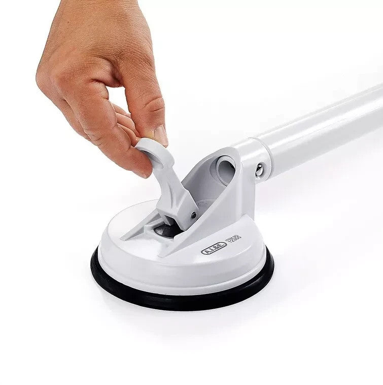 Vivamore Haltegriff fürs Badezimmer mit Saugnäpfen 45 -57 cm ausziehbar