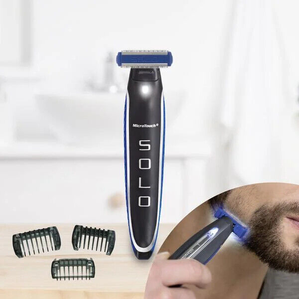 MicroTouch Solo elektrischer Rasierer & Trimmer Barttrimmer Bartschneider Rasur