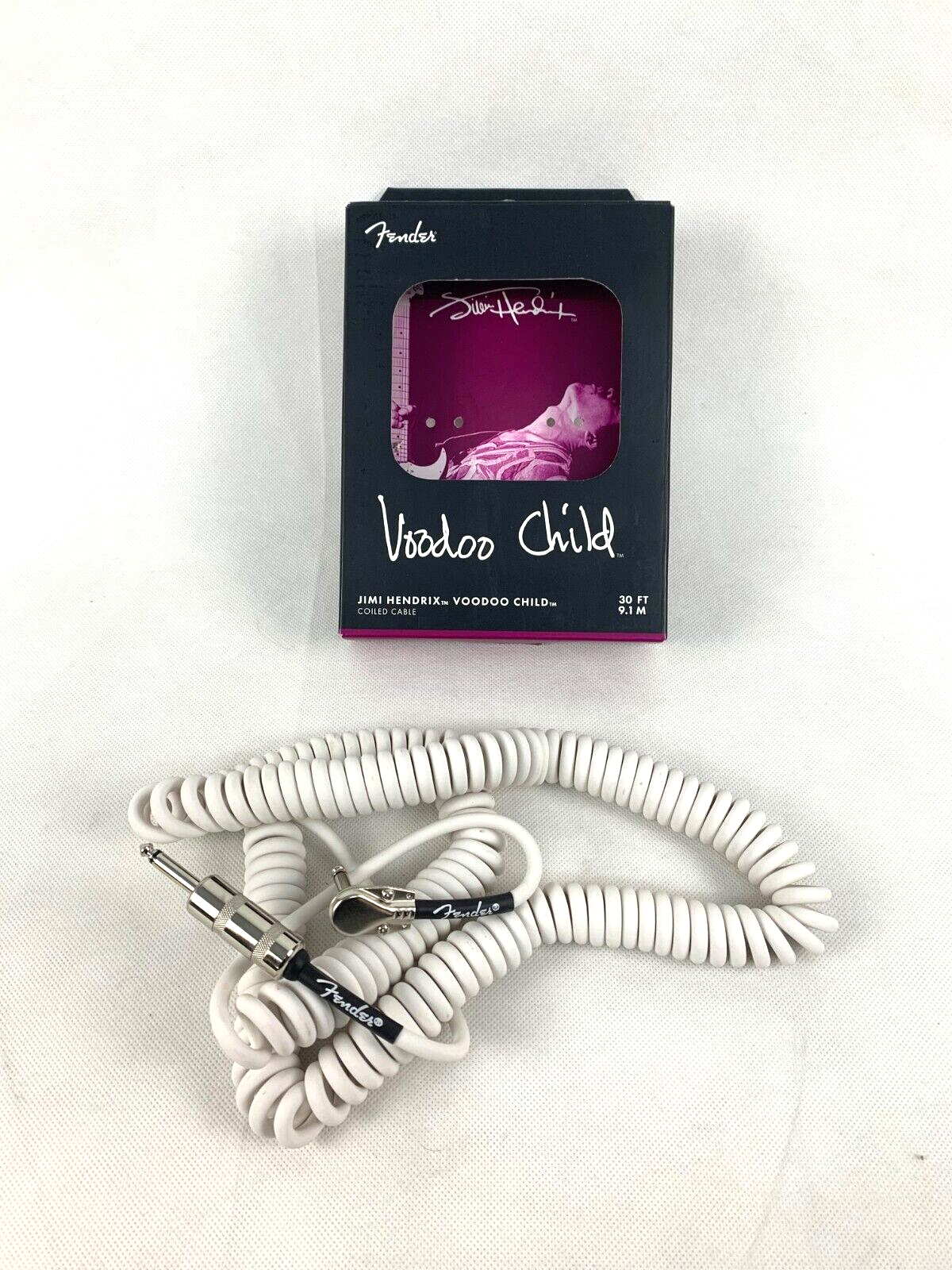 Instrumentenkabel Fender Voodoo Child Cabel White Audio Kabel Gitarre NEU