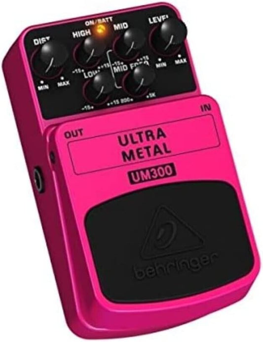 Behringer ULTRA METAL UM300 Heavy Metal Distortion Effektpedal