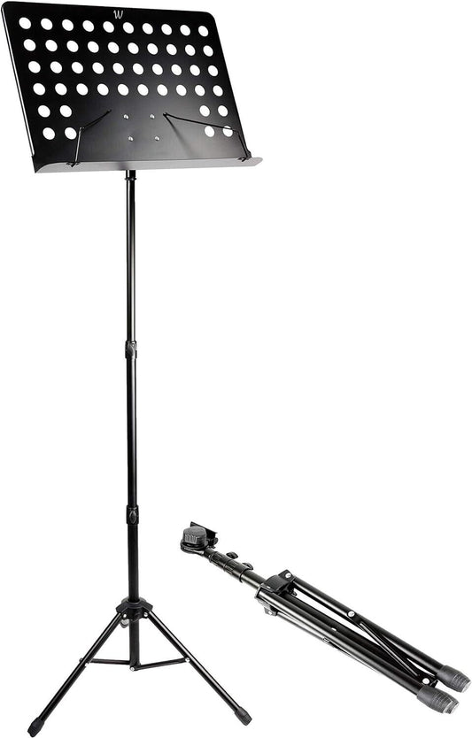 Notenständer Windsor G905 Orchester Notenpult 940 - 1420 mm mattschwarz Noten