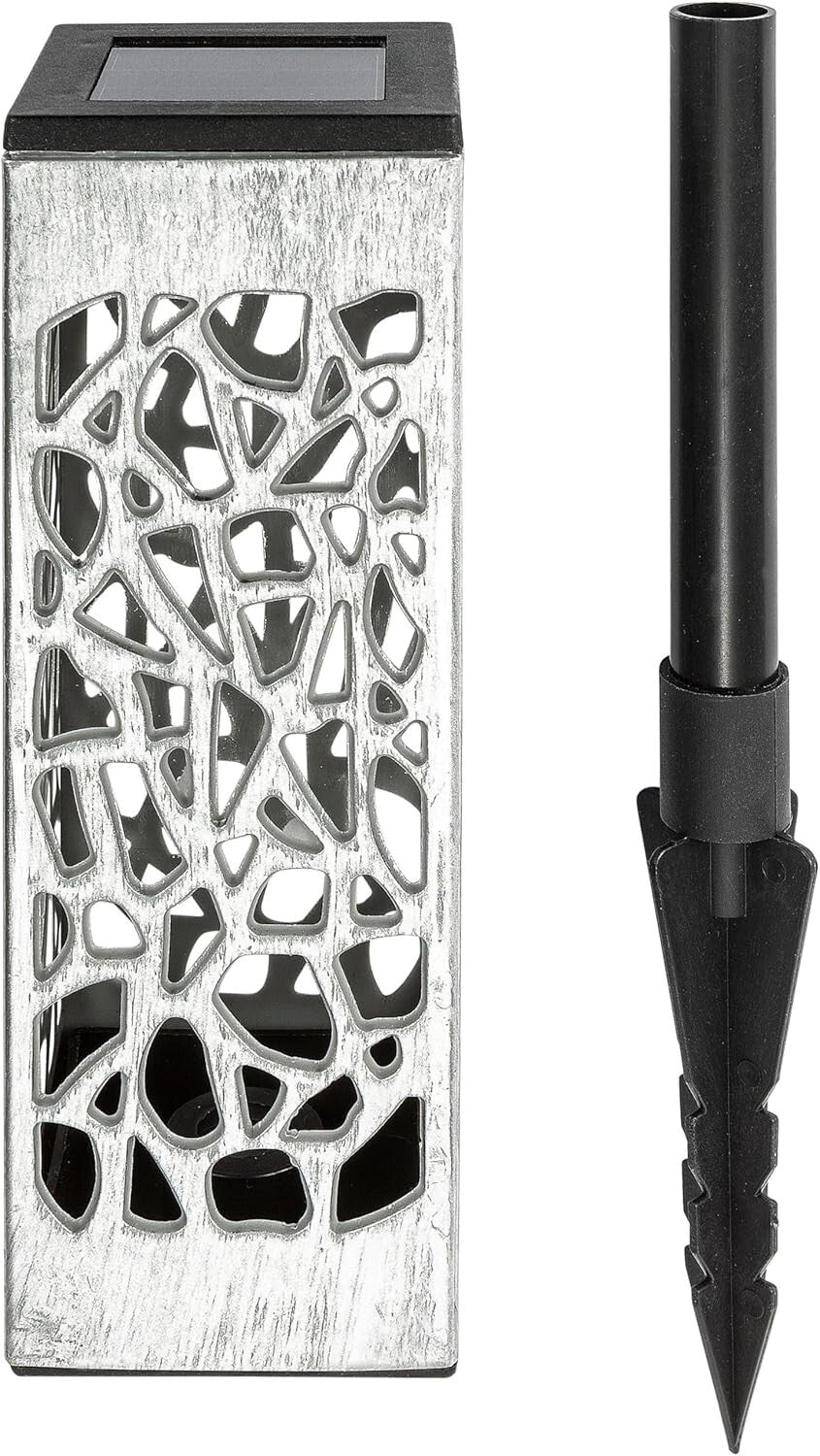 Solarleuchten Argento 6er-Set LED Solar Gartenstecker Garten Beleuchtung Deko