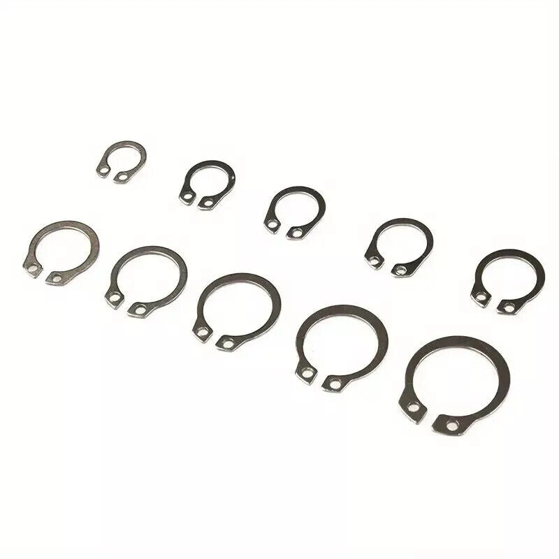 Sicherungsring M5 bis M20 DIN 471 Außen, Seegering, Edelstahl A2, 5mm - 20mm