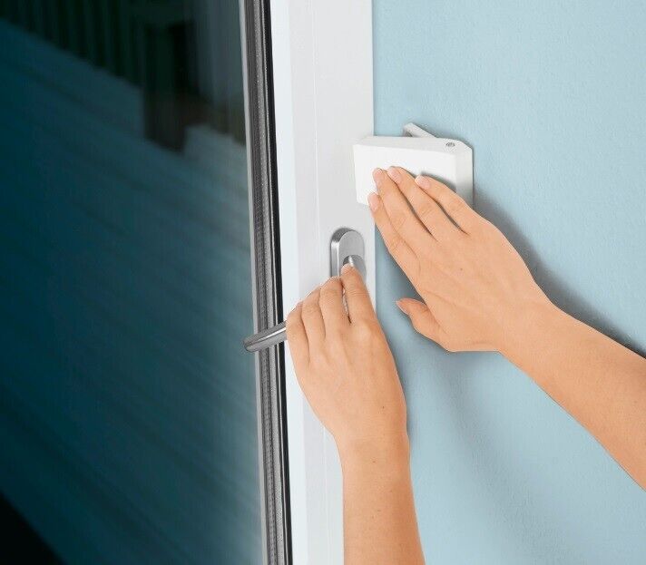 Fenster Einbruchschutz Fenstersicherung Fensterschloss Schnappi Weiß