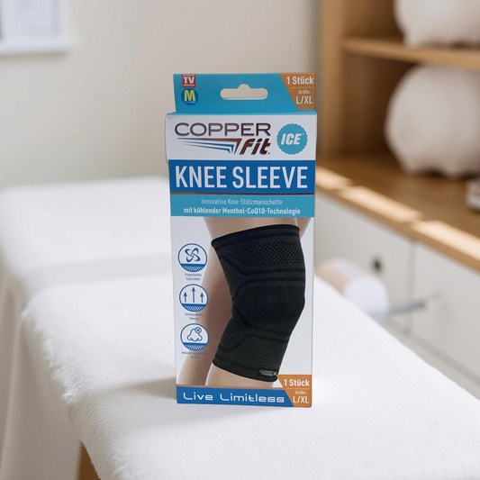 Copper Fit Ice Knee Sleeve Knie-Stützmanschette