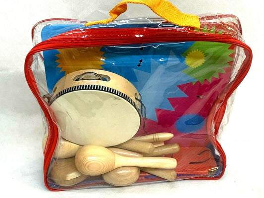 Delson LT7 - Set mit 7 Schlaginstrumenten, mit Tasche
