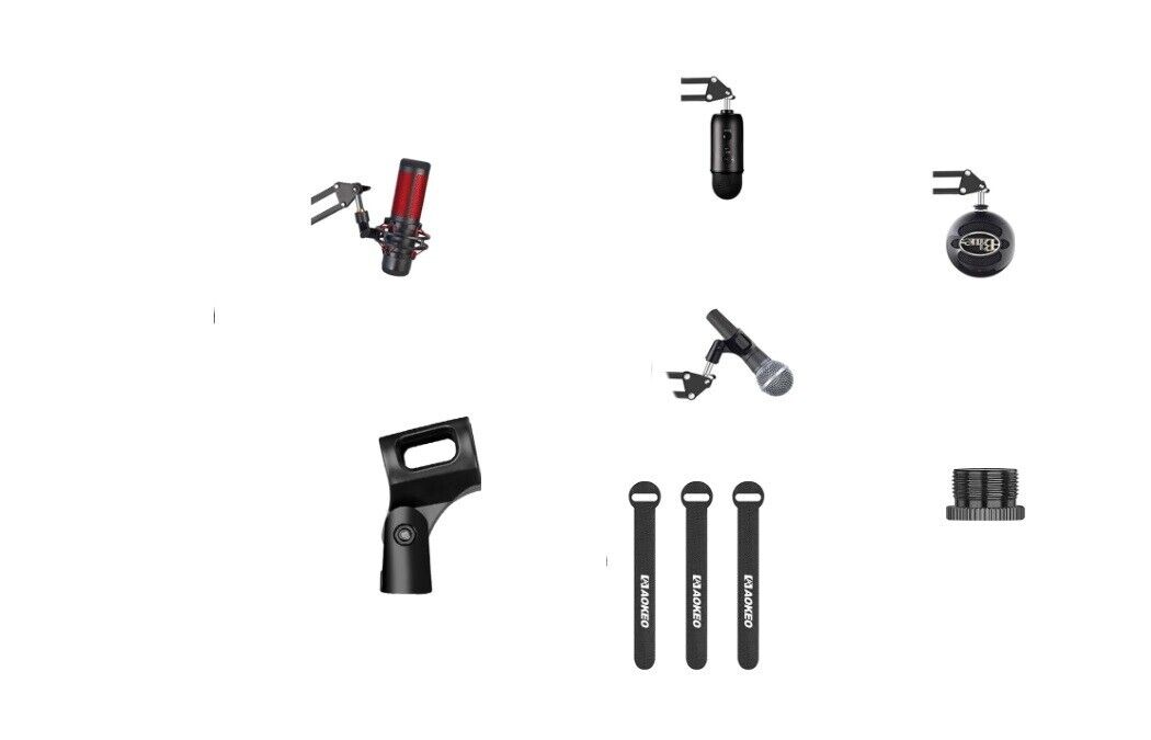Aokeo AK-35 Mikrofon-Schreibtischständer, Mikrofon-Aufhängungsausleger, Scherena