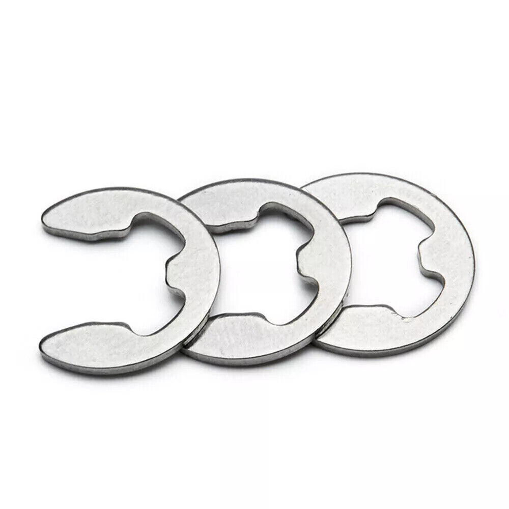 E-CLIP Außen Sicherungsring Sprengring für Welle DIN 6799 Edelstahl 1,5mm - 15mm