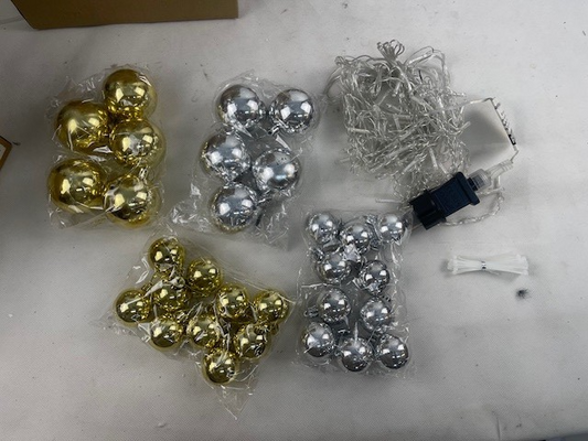 LED-Lichtervorhang "Xmas"