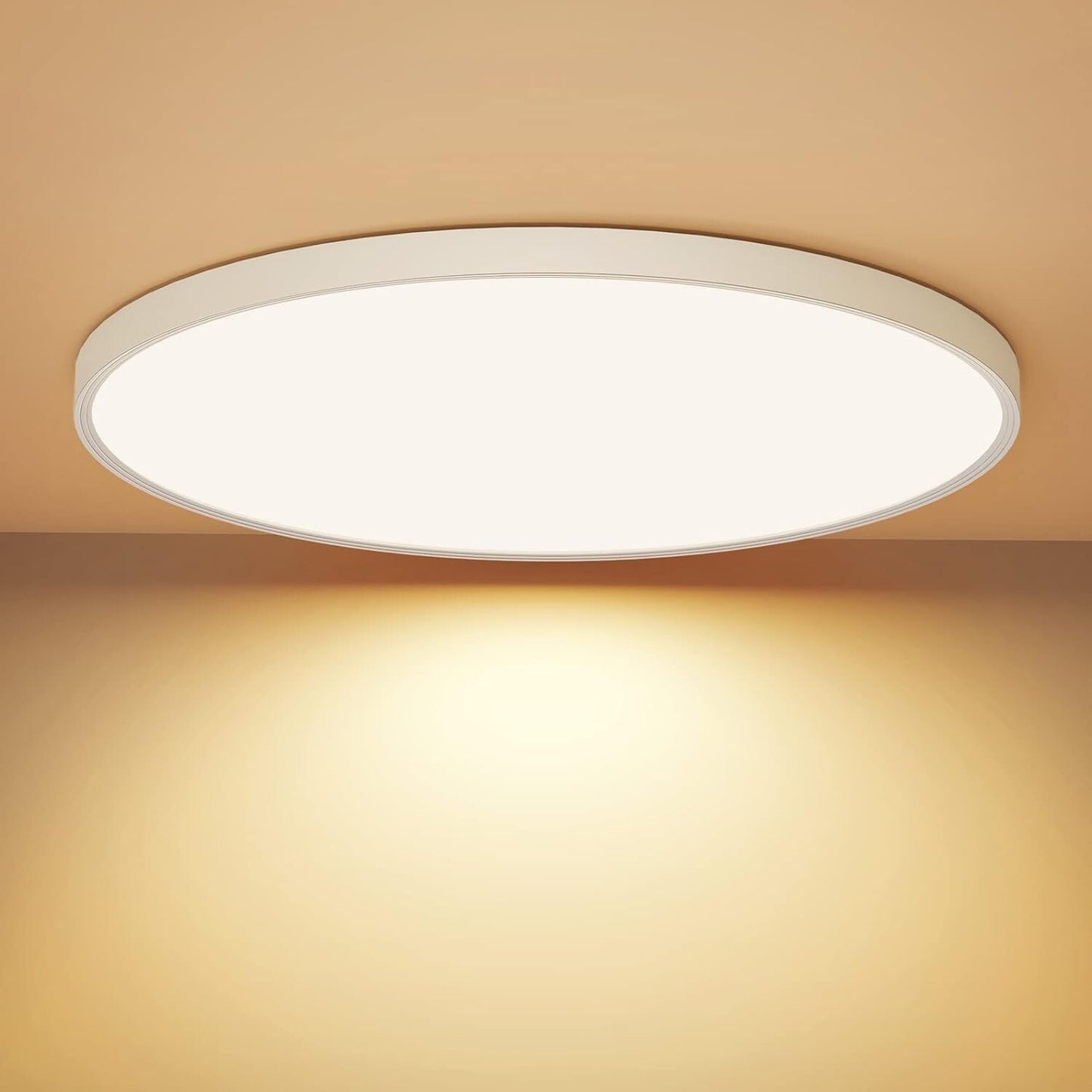 Deckenleuchte flache runde Deckenleuchte LED 24 W 3000 K 2400 LM IP44 wasserdich