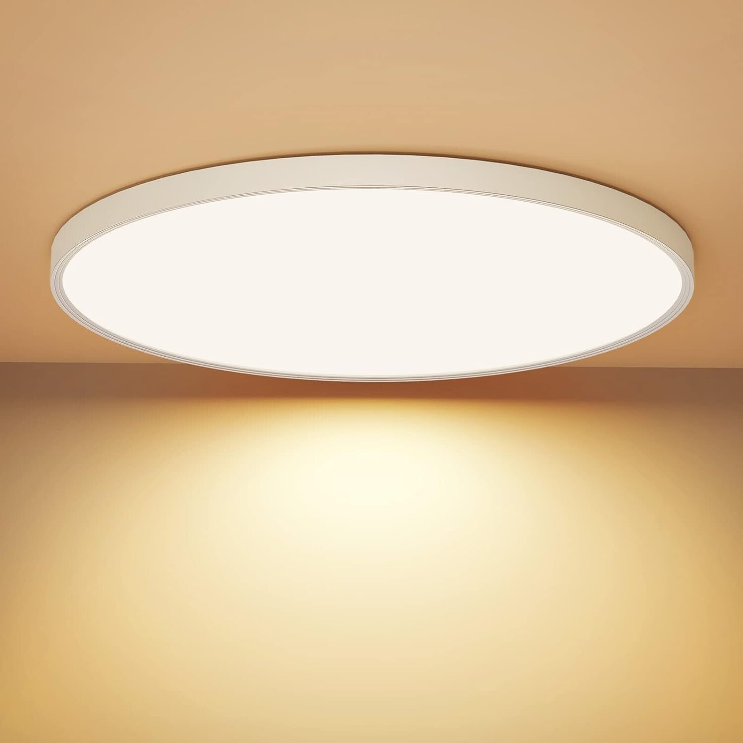 Deckenleuchte flache runde Deckenleuchte LED 24 W 3000 K 2400 LM IP44 wasserdich