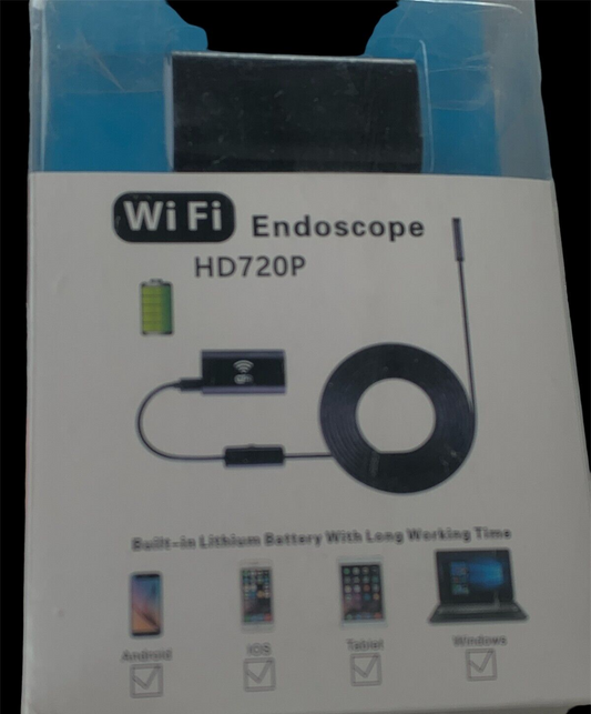 Endoskopkamera mit Licht, WiFi Endoskop HD 720P Endoskopkamera IP67 Wasserd
