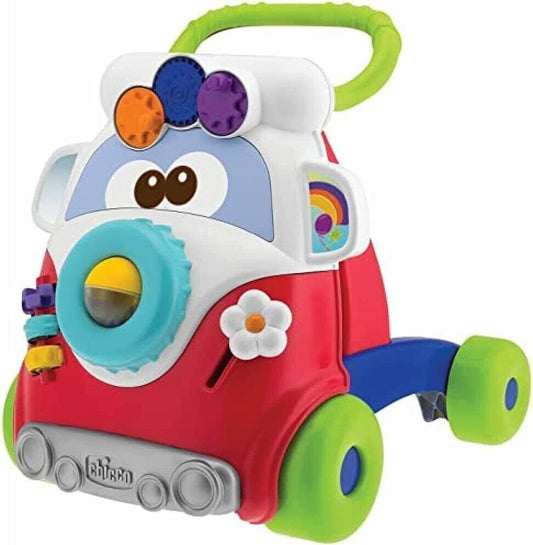 Chicco Lauflernhilfe Lauflernwagen Happy Hippie 2in1