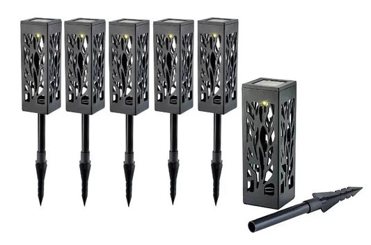 Solarleuchten-Set, 6-tlg, Fiore