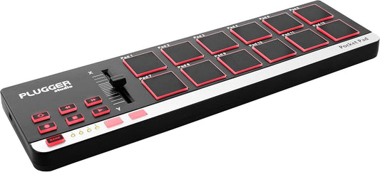 Plugger Studio Pocket Pad Ultra Compact USB MIDI Controller für PC und Mac Compu