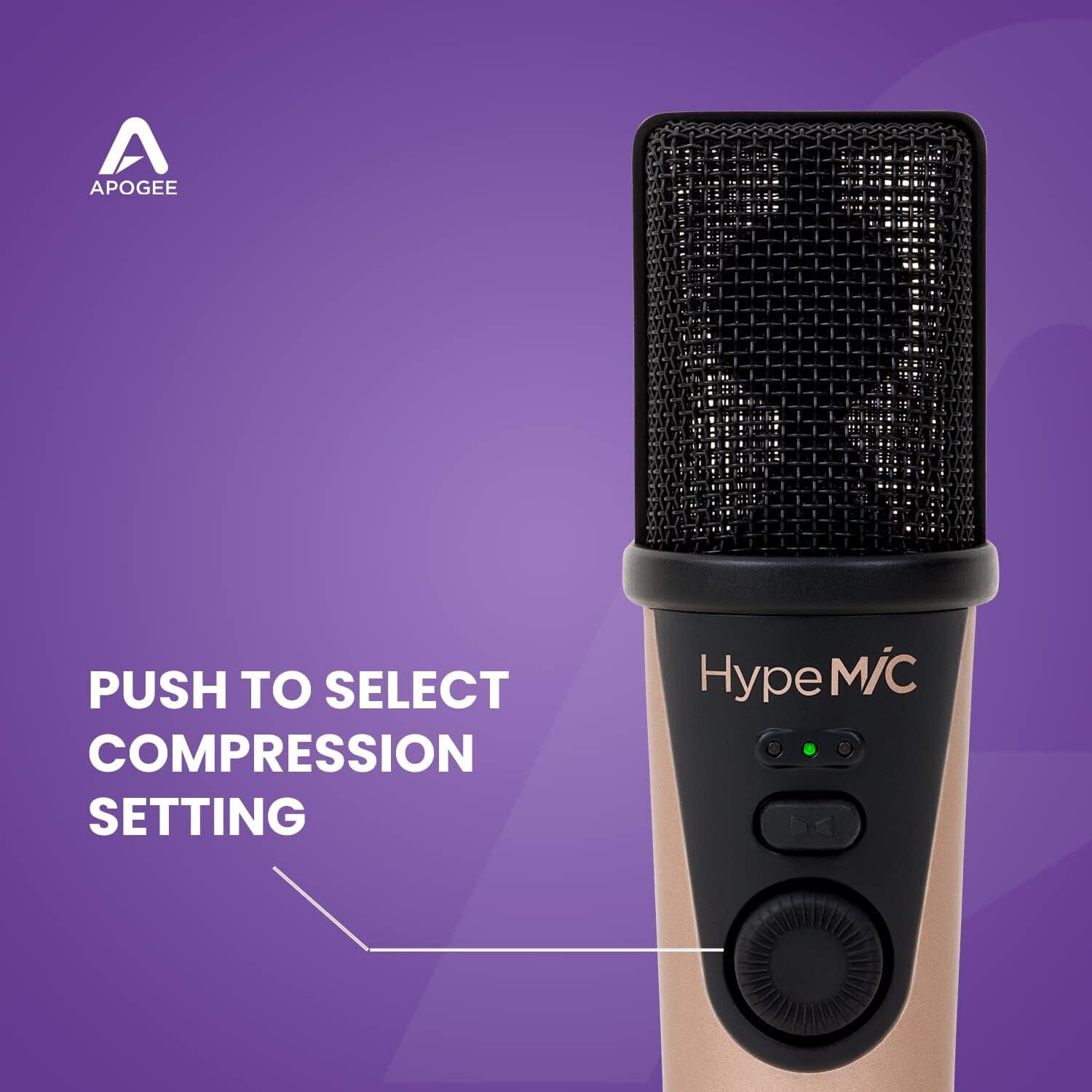 Apogee HypeMiC Hype Mic rose gold Mikrofon Microfon