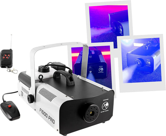 Rauchmaschine BOOMTONE F1500 Pro Nebelmaschine Effekte DJ PA Equipment Schwarz