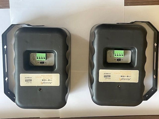 Audibax PR-42T Schwarz 4 Zoll Lautsprecher 100V 2-Wege Installation 75W mit Stän