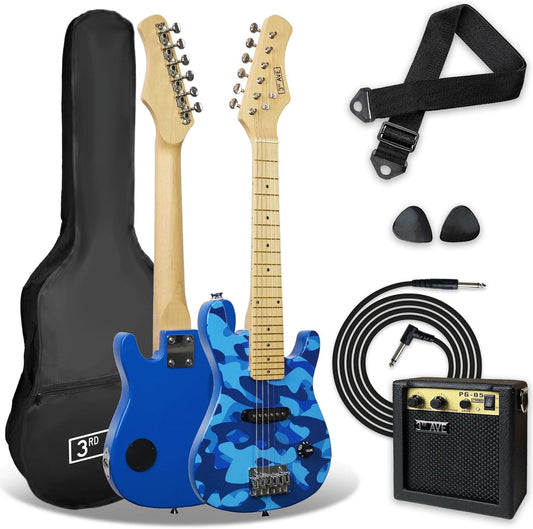 3rd Avenue E-Gitarrenset für Kinder in 1/4-Größe, Junior-Gitarre für Anfänger