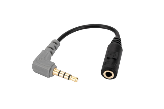 Alphatec Ersatz sc4 Mikrofonkabel für rode, 3,5mm TRS auf TRRS Adapter Schließen