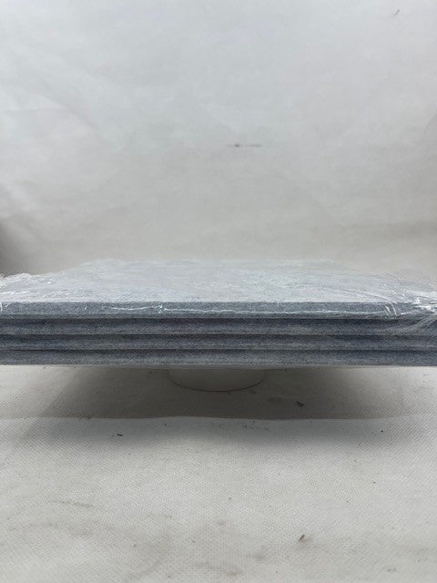Aukustikplatten Grau 4er set
