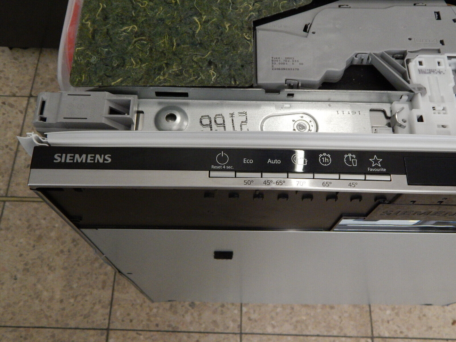 SIEMENS SN63EX15AE iQ300 vollintegrierbarer Geschirrspüler, 13 Maßgedecke