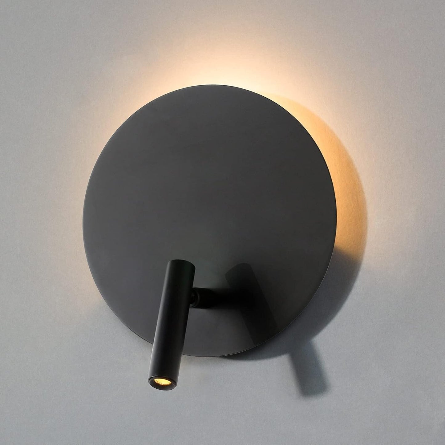 DAWALIGHT Wandleuchte Indoor Schwarze Wandbeleuchtung LED 6 W Indirekte Beleucht