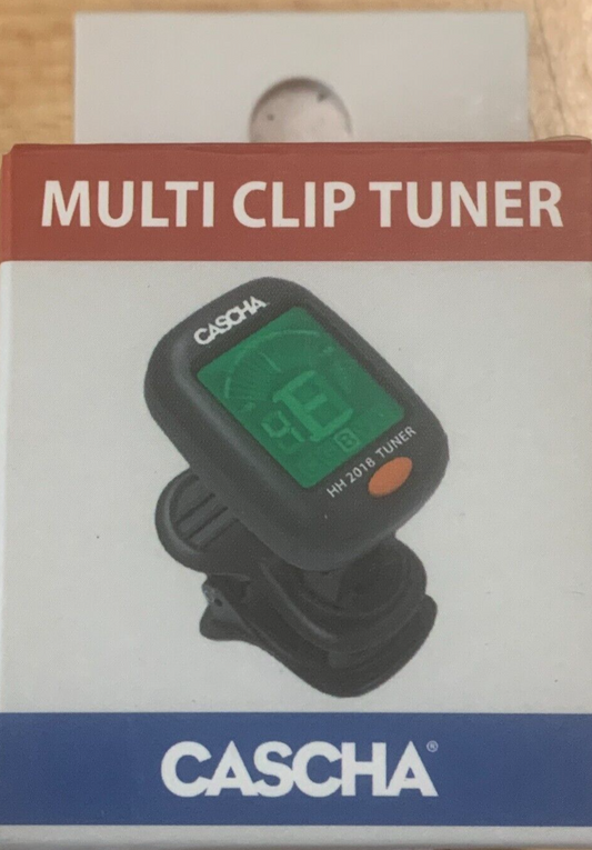 CASCHA HH 2018 Multi Clip Tuner Stimmgerät