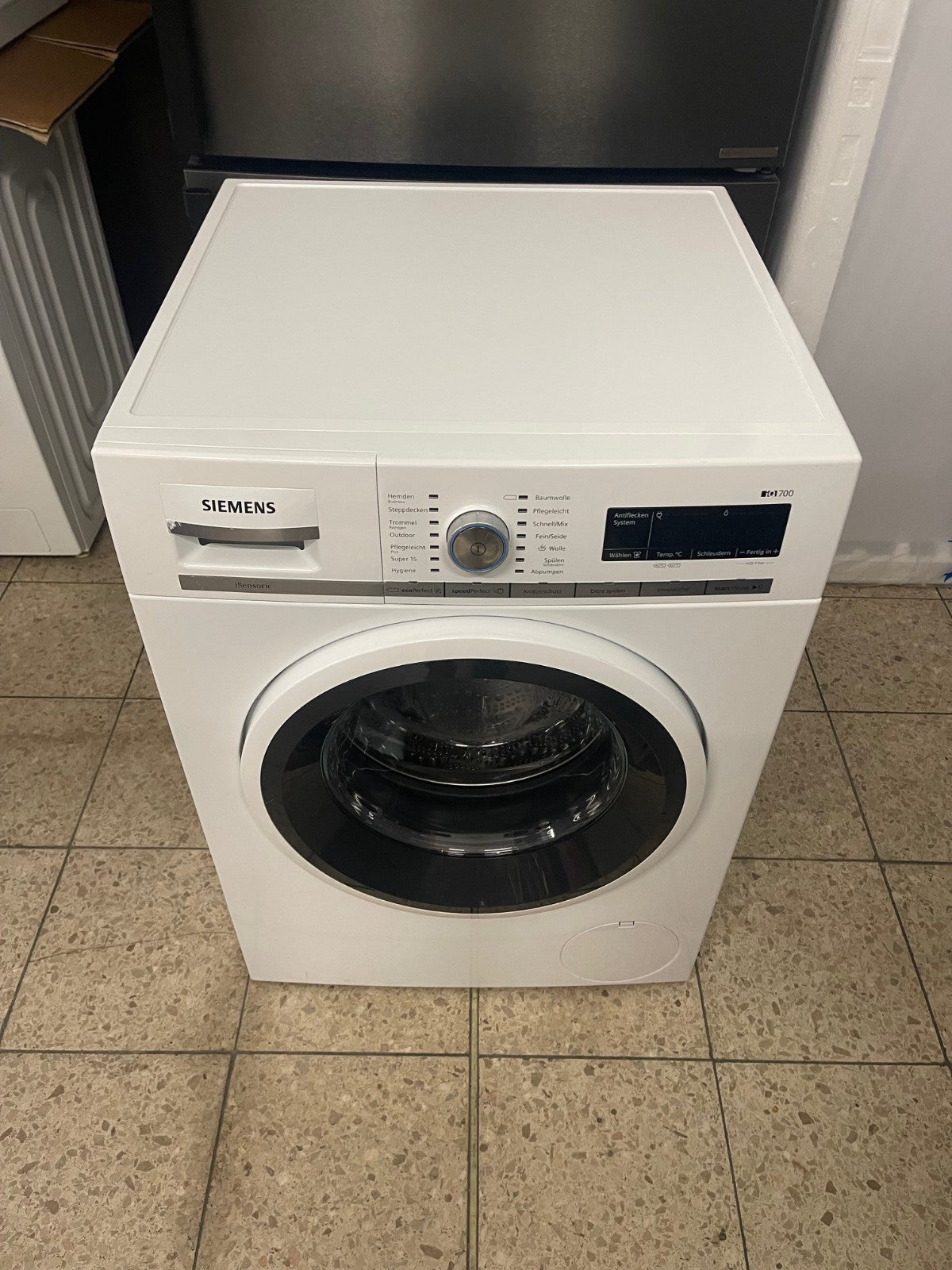 Siemens iQ700 WM16W540 Waschmaschine 8 kg Frontlader 1600U/min in Weiß Waschen