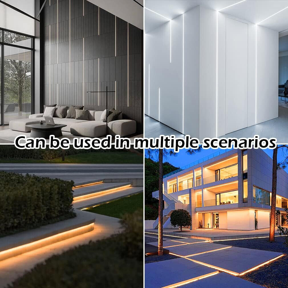 YOODI Neon LED Strip 20M, 230V LED Strip Outdoor Kaltweißes Licht LED Flexible L